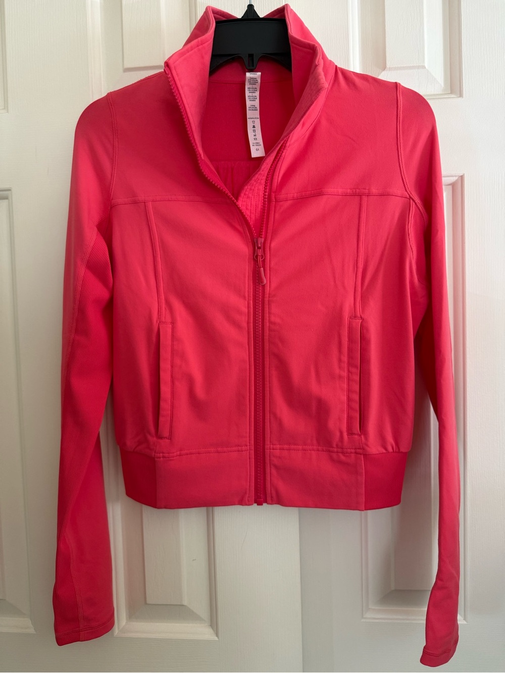 Lululemon Coral Pink Women's Bomber Jacket